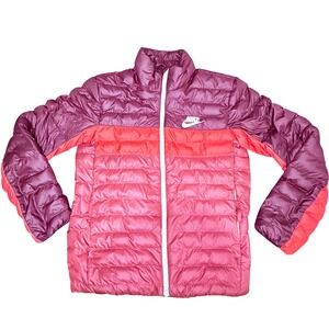 Nike Unisex Sportswear Windrunner Down-Fill Puffer Jacket Burgundy Red BV4685681